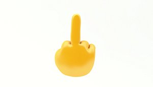 EMOJI MIDDLE FINGER ICON (2)