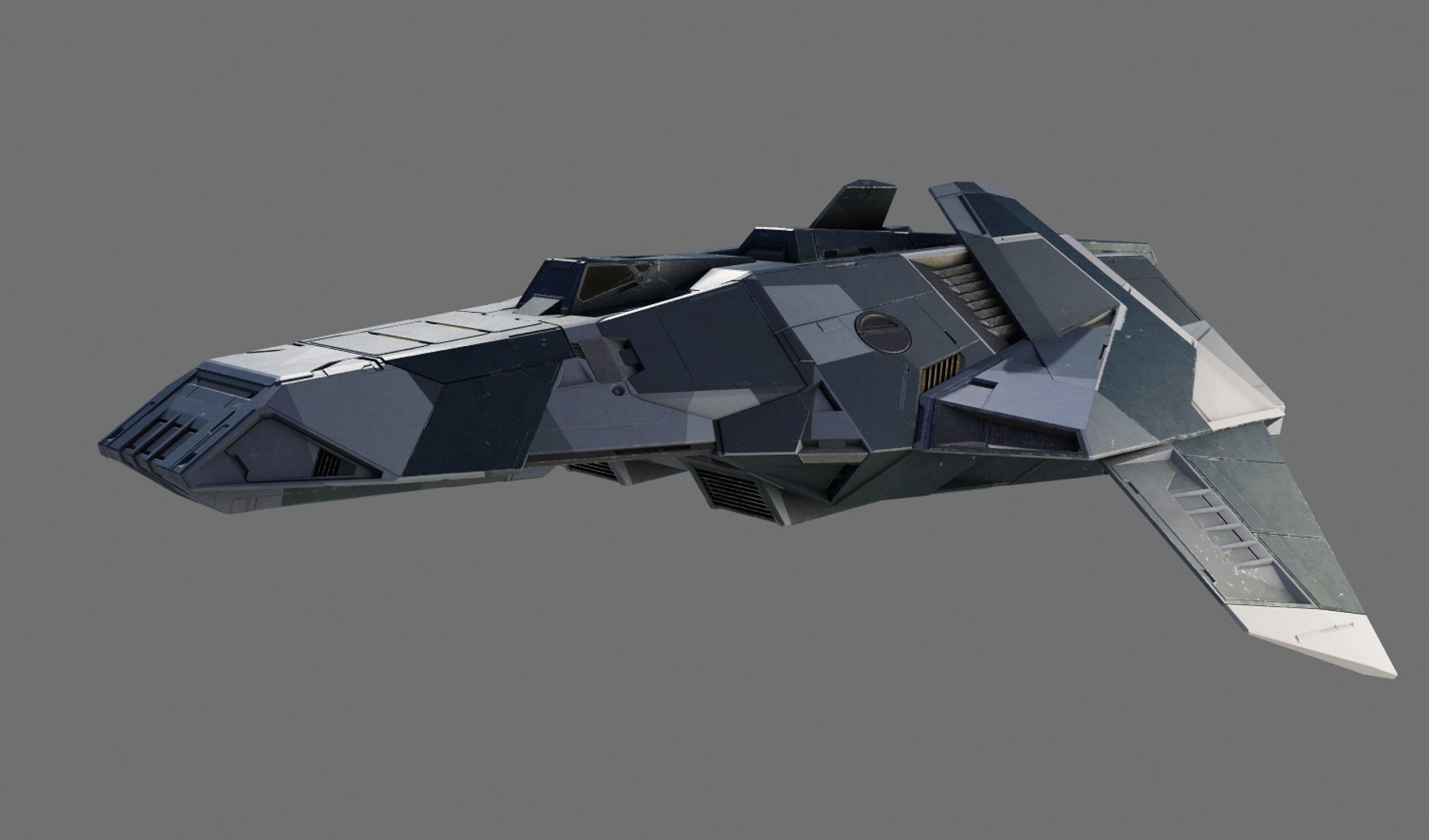 Space Fighter 3D Model - TurboSquid 1290634