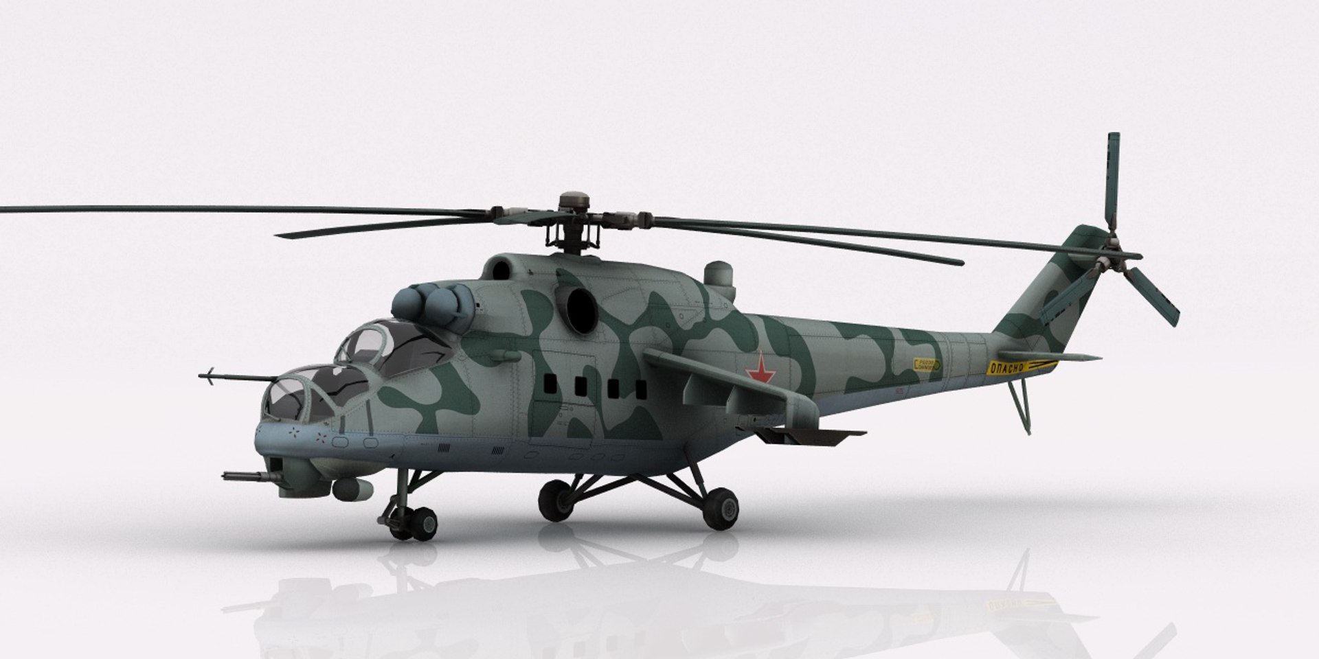 3D helicopter mil mi-24 model https://p.turbosquid.com/ts-thumb/C1/rGvX94/MccFWhmy/rende1r0033/jpg/1536657124/1920x1080/fit_q87/ca005e570945ec319249ed468716aa25d35d09c3/rende1r0033.jpg