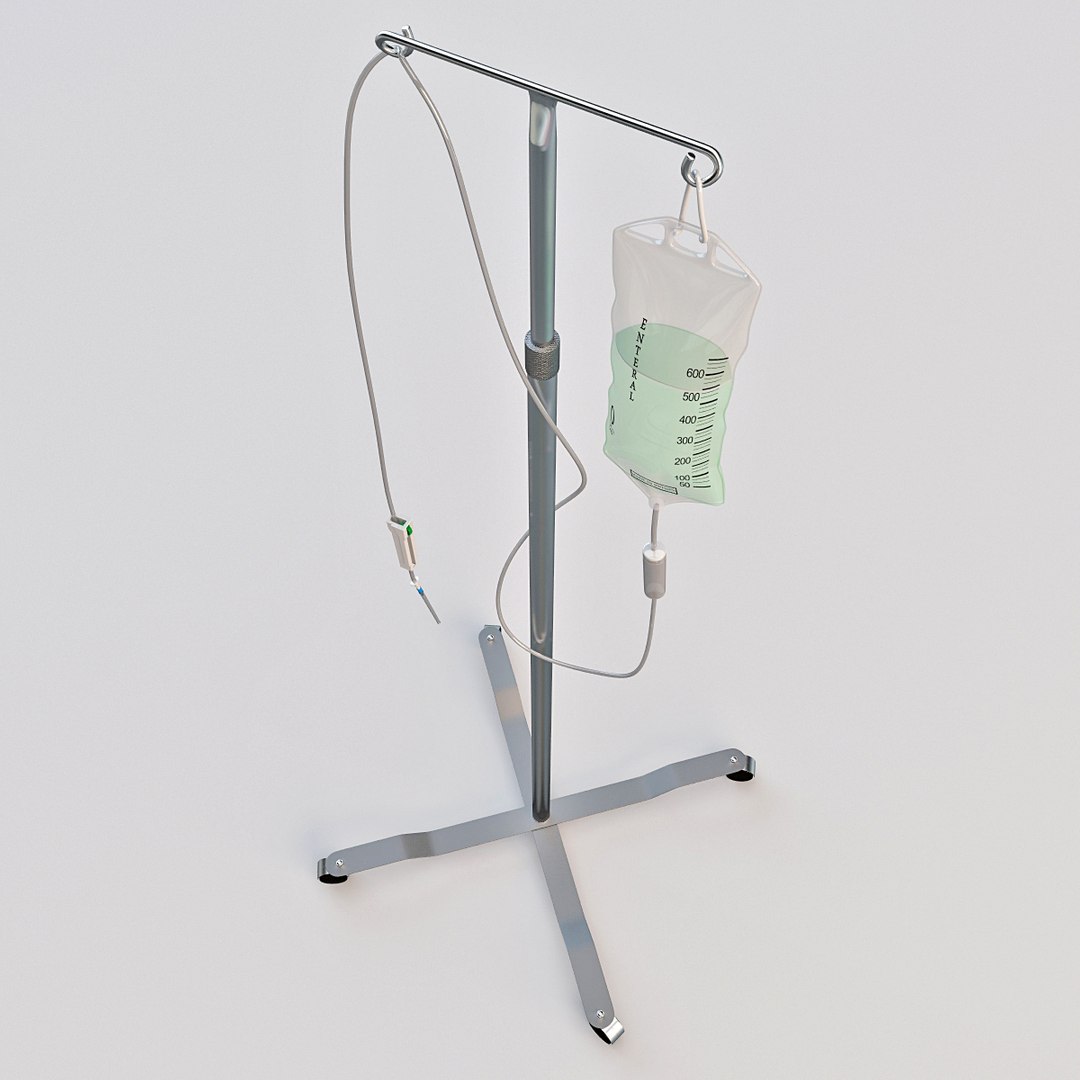 3d Iv Stand Model