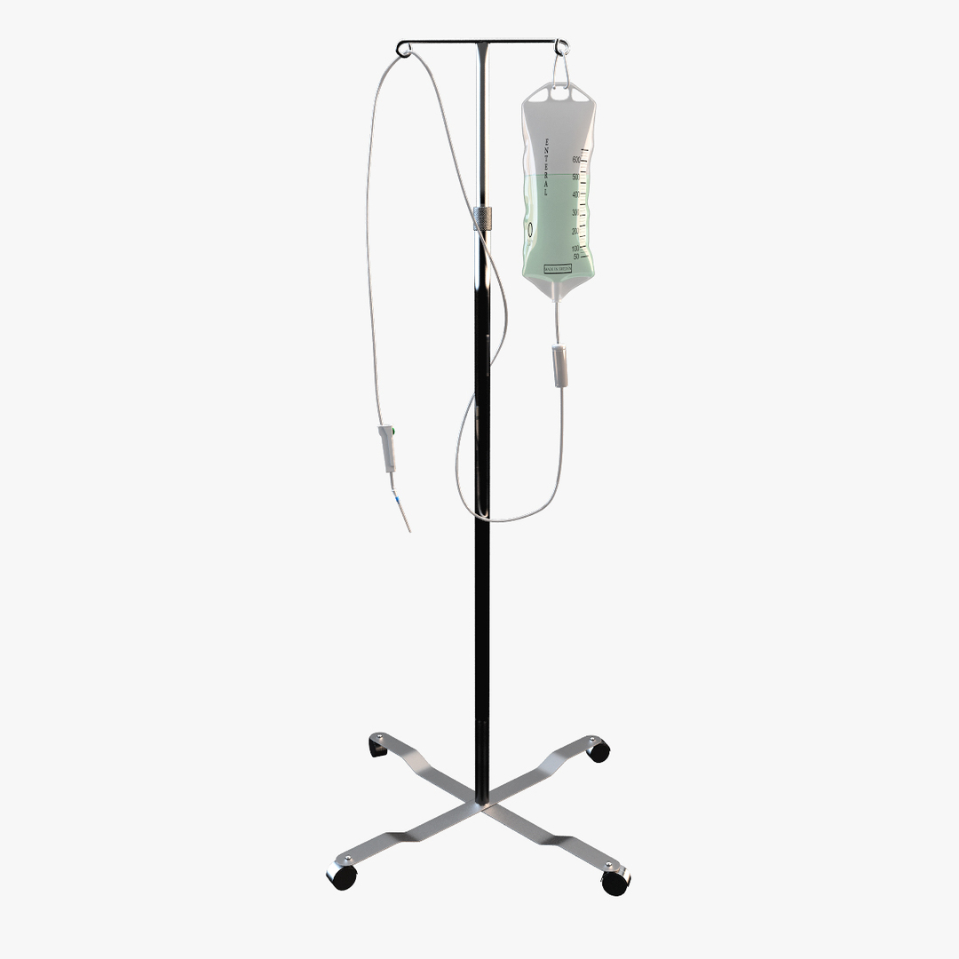 3d Iv Stand Model