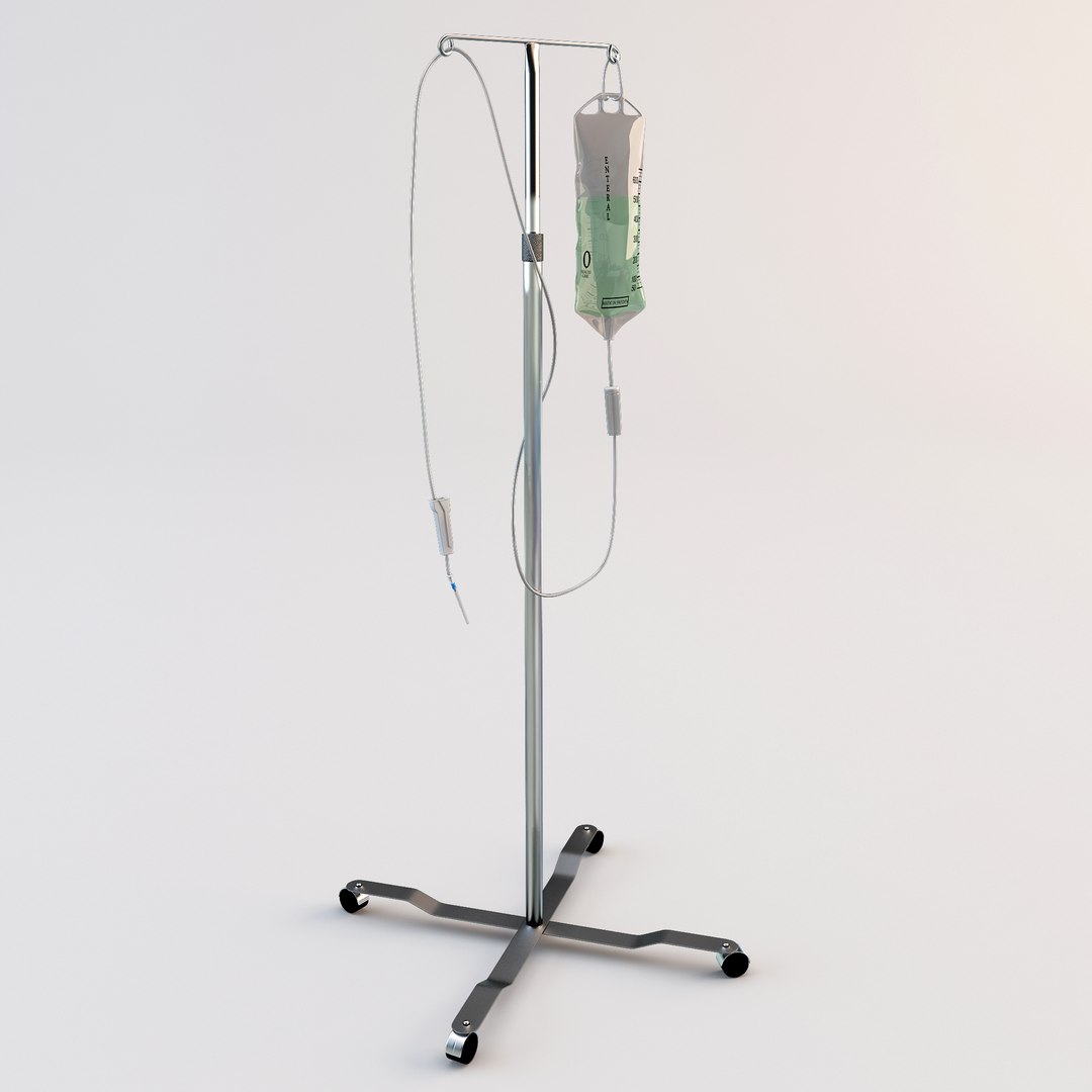 3d Iv Stand Model