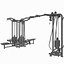 Cable Station Technogym collection, 5 models crossover gym