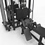 Cable Station Technogym collection, 5 models crossover gym