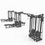 Cable Station Technogym collection, 5 models crossover gym