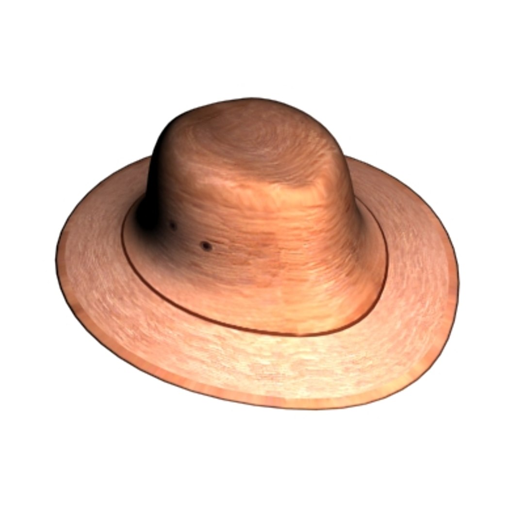 3ds Max Straw Hat