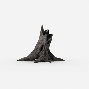 tree stump 3d max