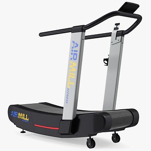 Airmill Air Runner Crossfit Treadmill Rigged