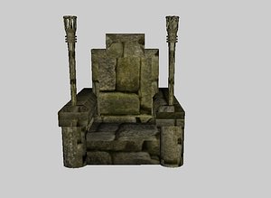 trone 3d 3ds