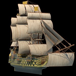 3D Pearl ship