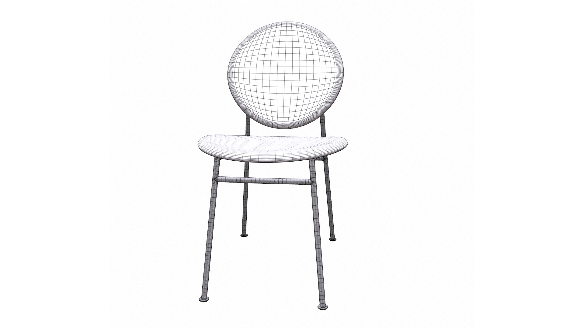 3D Model Metallic Chair 27 - TurboSquid 2112588