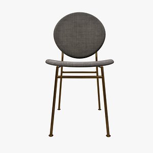 3D model Metallic chair 27