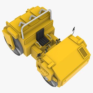 Road Roller 3D model