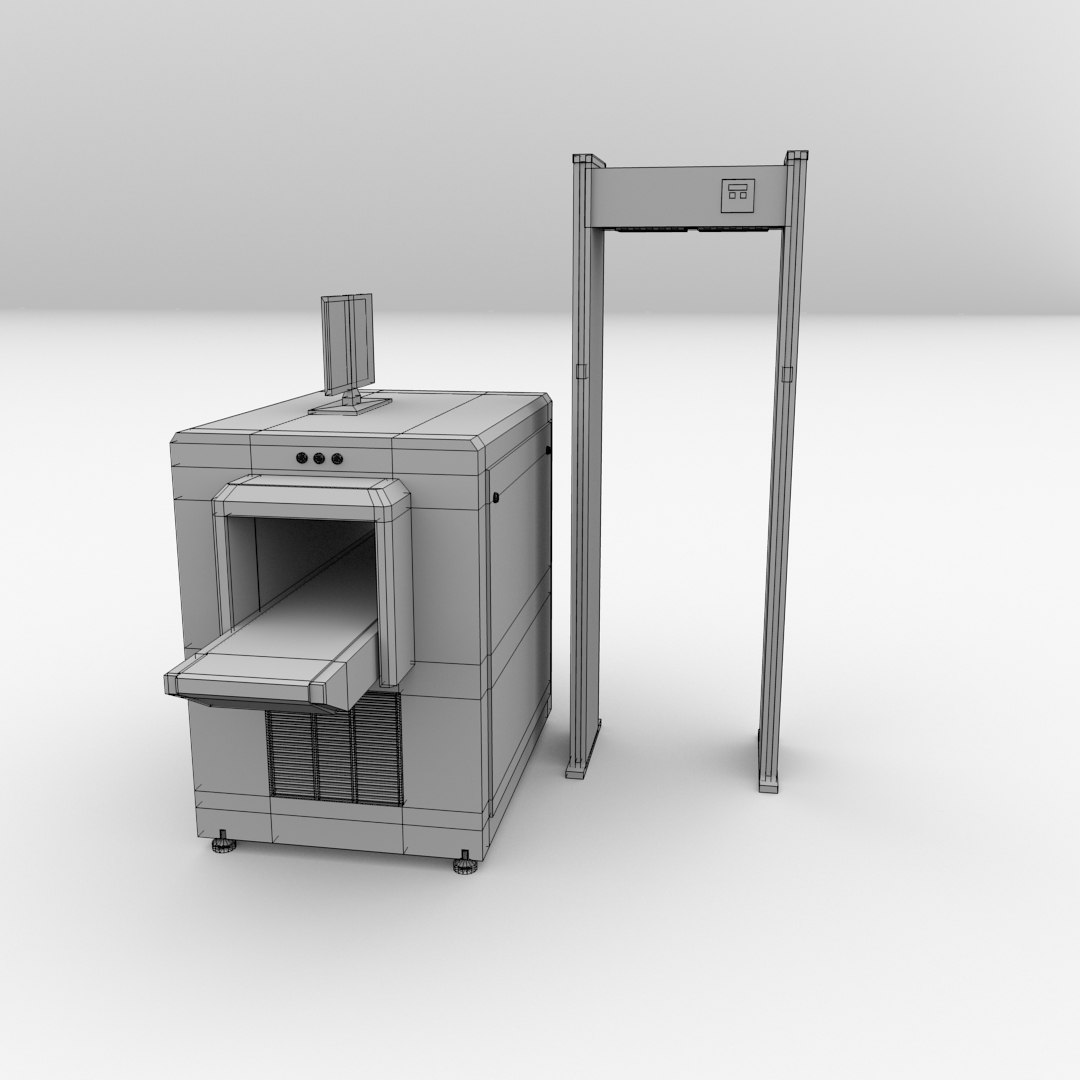 Security Scanner 3D Model - TurboSquid 1251098