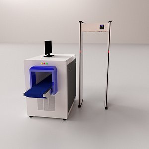 security scanner 3D model