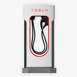Tesla Supercharger EV Charger Electric Vehicle Charging Station