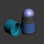 3d deodorant roller model