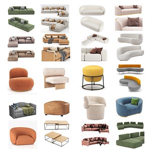 3D Furniture For Interior design Collection model