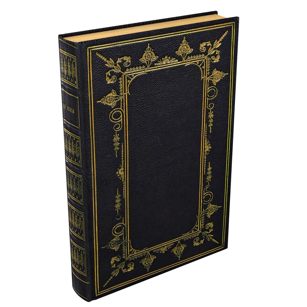 3D vintage book model - TurboSquid 1478698