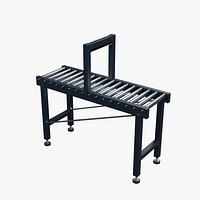 Gravity Roller Inspection Station 1550x420mm Configuration 04