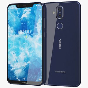 Nokia 8.1 (Nokia 7X) Blue Silver