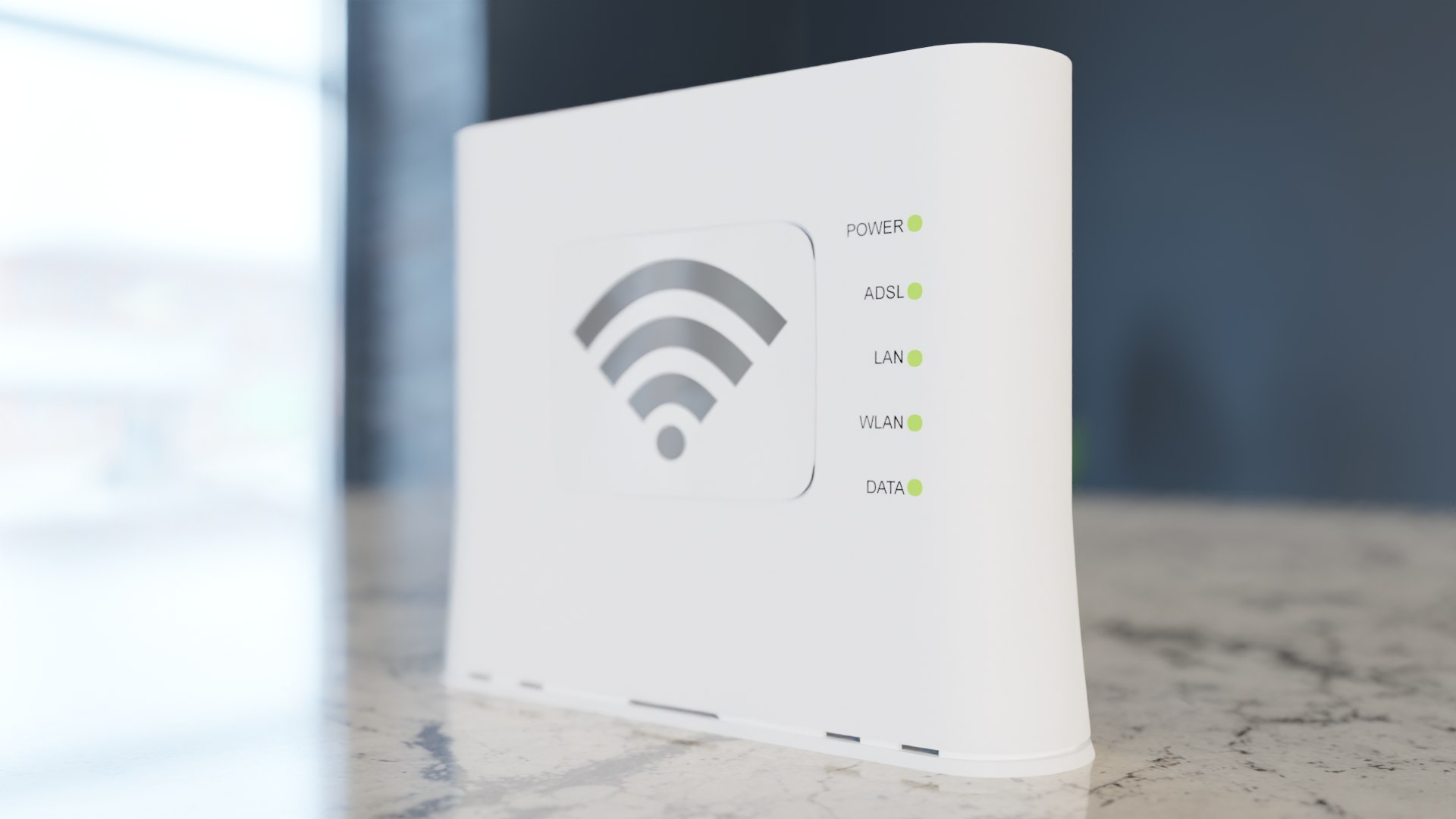WI-FI ADSL Modem Router Model - TurboSquid 2057865