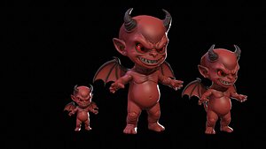 ChibiDemon1Pack1 3D model