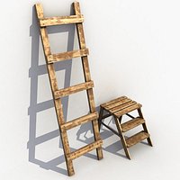 Wooden Ladder