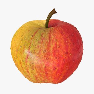 3D apple fruits