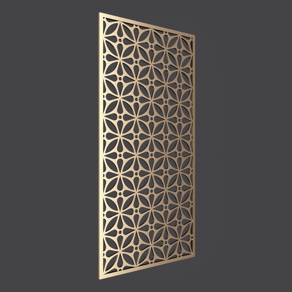 Decorative panel 3D - TurboSquid 1624259