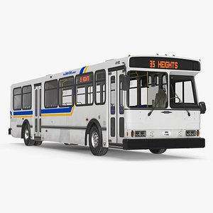 3d orion v transit bus model
