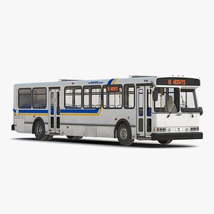 3d orion v transit bus model