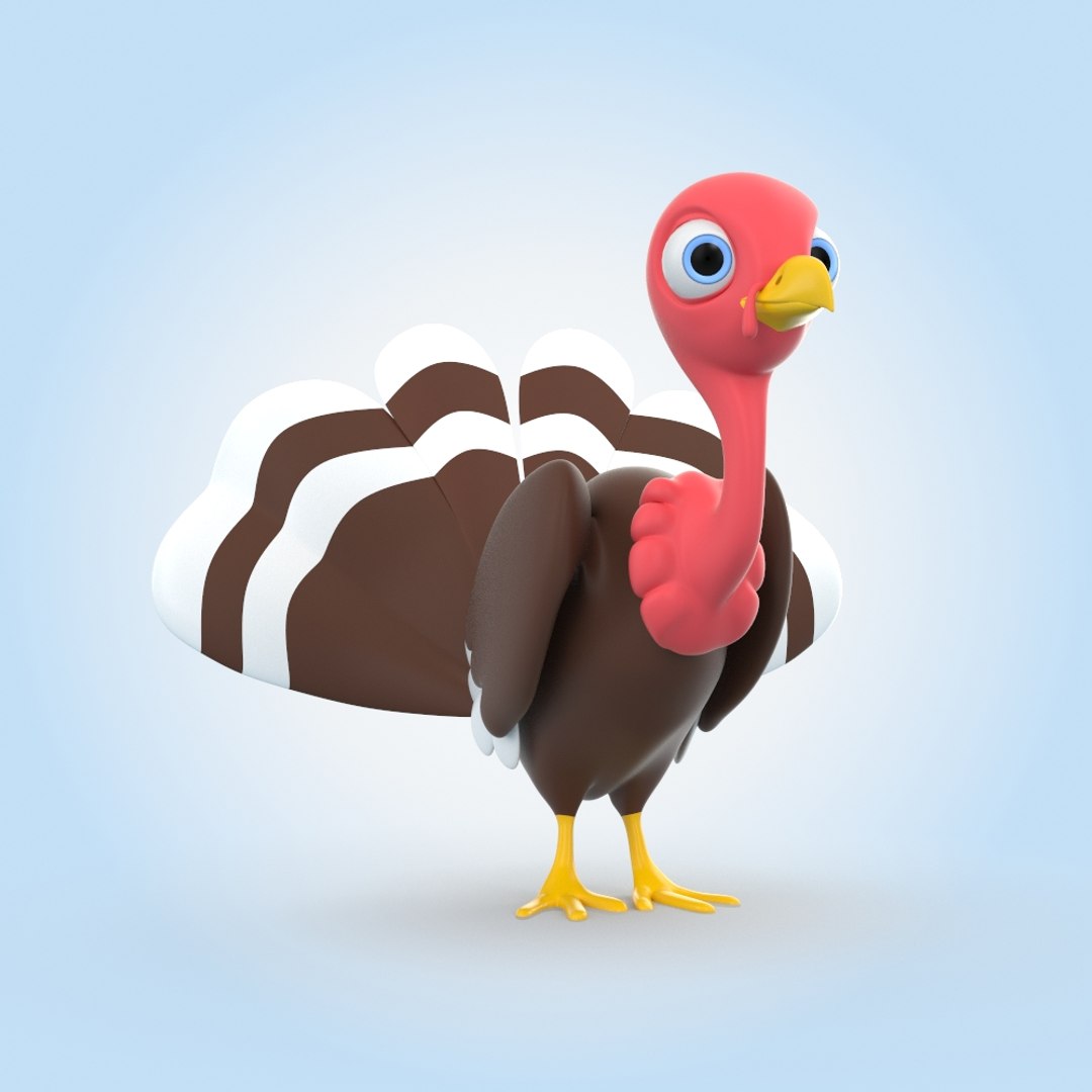 3D Turkey - TurboSquid 1982450