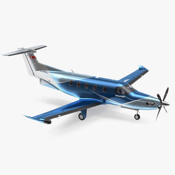 pilatus pc12 ngx business 3D model