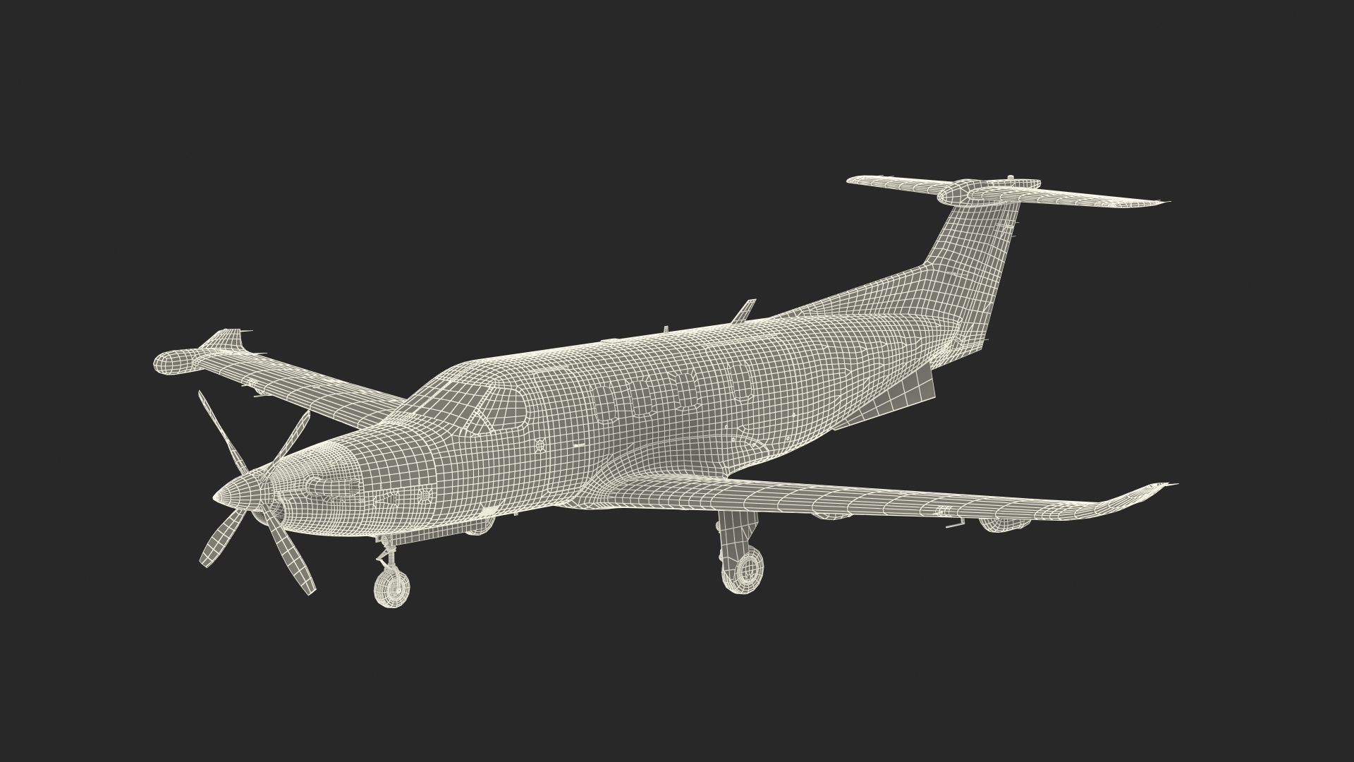 【WEB限定】 Model 3D Business Ngx Pc12 Pilatus - 1681582 TurboSquid その他