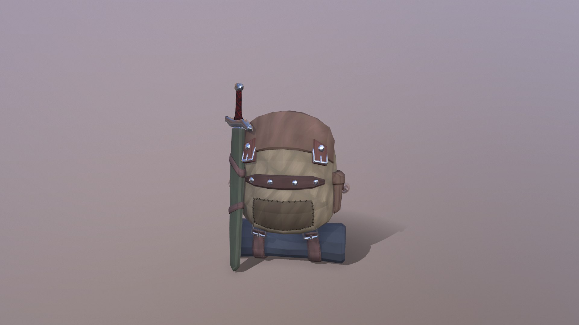 3D Travelers Backpack Low-poly Model - TurboSquid 1826375