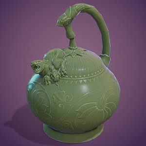 yaozhou celadon chinese 3D