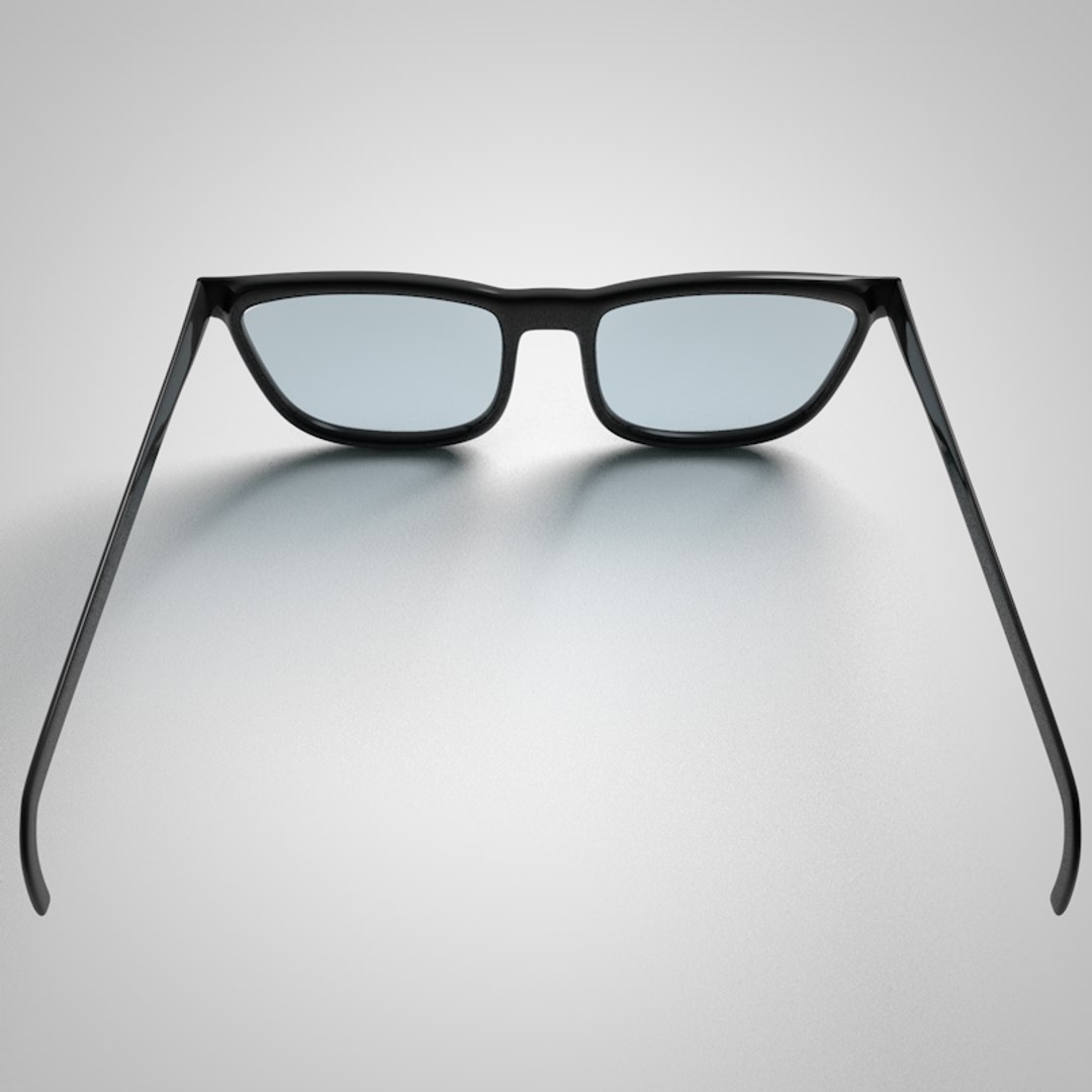 3D Cartoon Glasses - TurboSquid 1296391