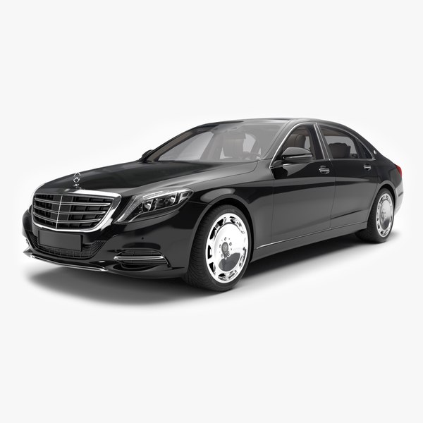 3d model mercedes maybach s600 2016