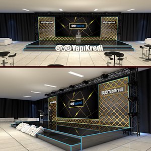 3D model Hotel Meeting Room 51