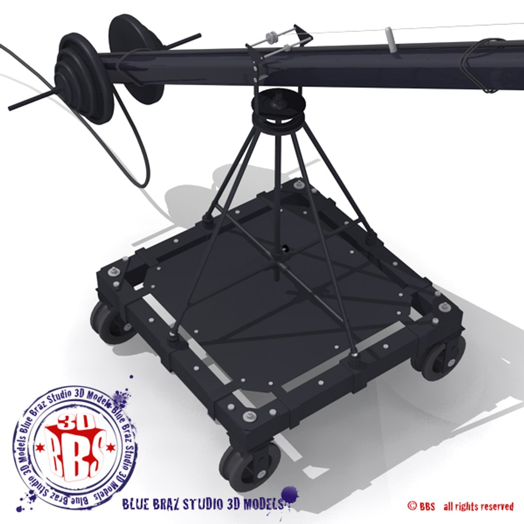 Jimmy Jib 3d Model