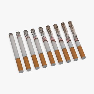 Smoldering Cigarette Set model