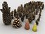 Conifer Cone Mega Pack 105