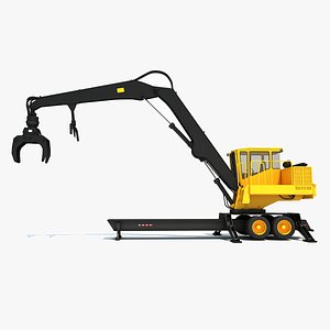 Knuckleboom Forest Machine Loader