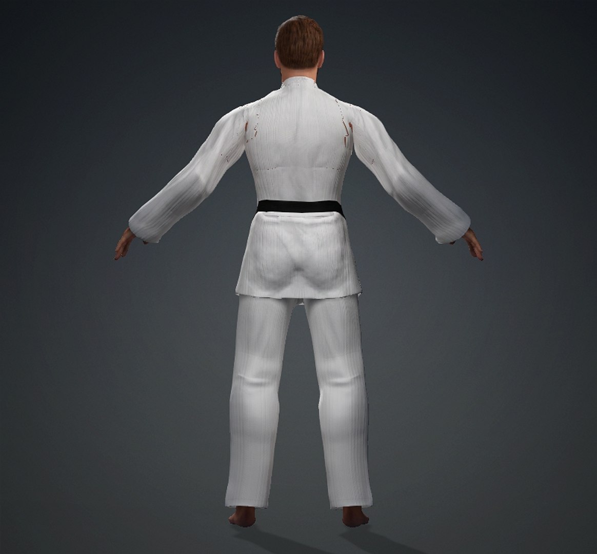 3D Model Celebrity Wannabe Series Chuck Norris - TurboSquid 2239509