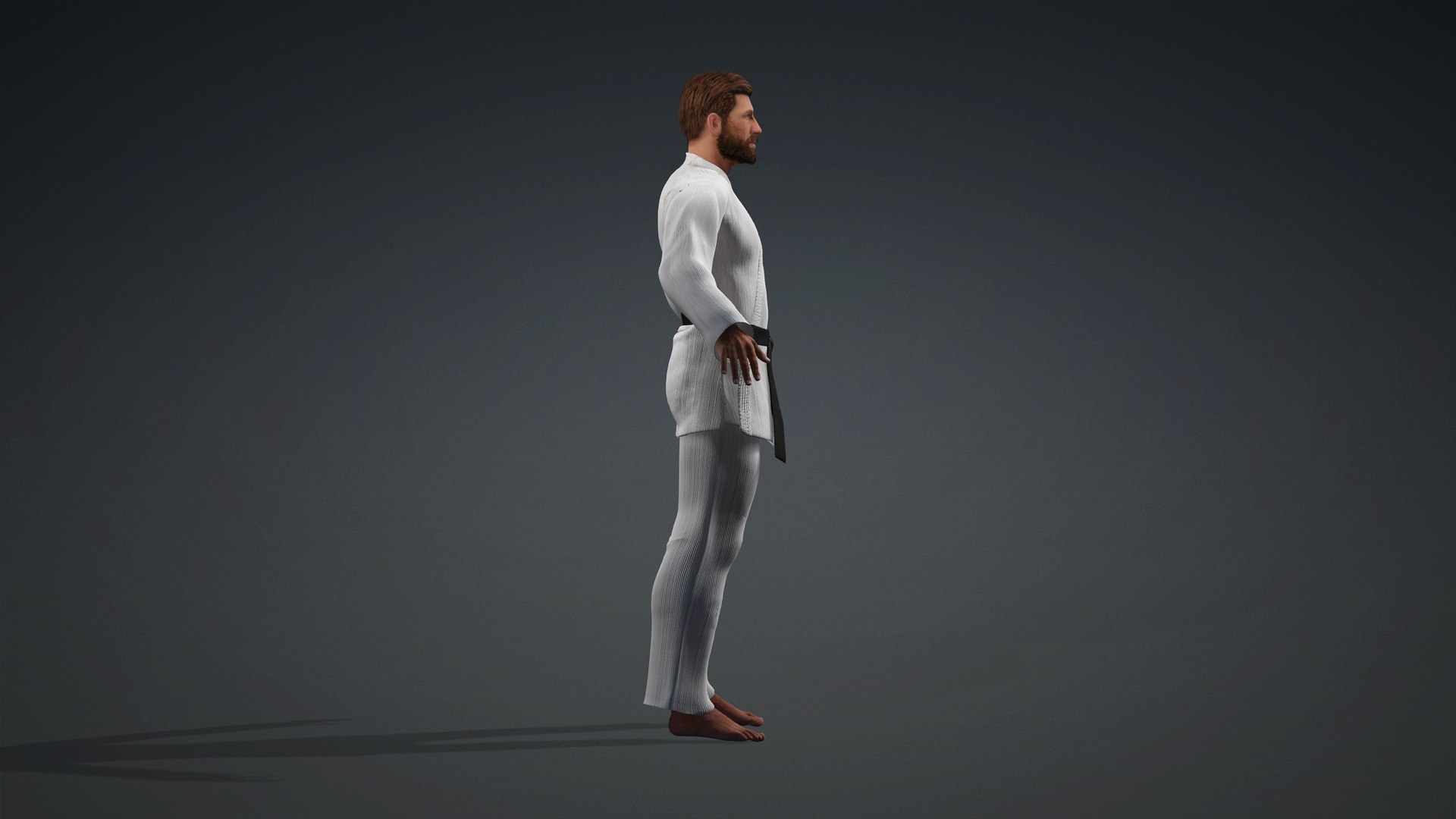 3D Model Celebrity Wannabe Series Chuck Norris - TurboSquid 2239509