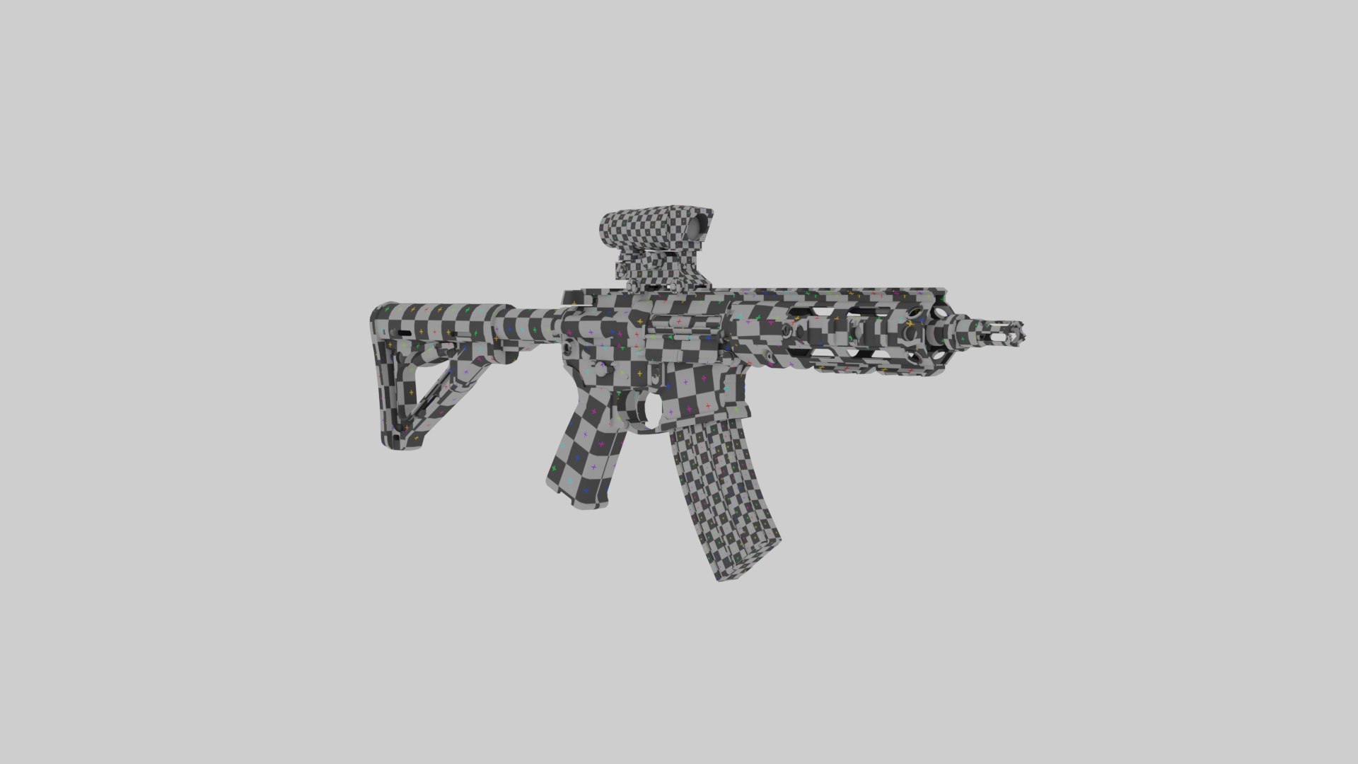 R4-C Assault Rifle 3D Model - TurboSquid 2350538