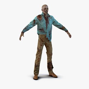 3d model zombie