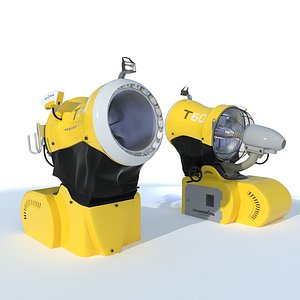 t60 snowgun 3d model