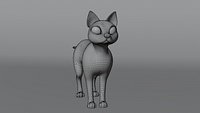 Stylized Cat Rig